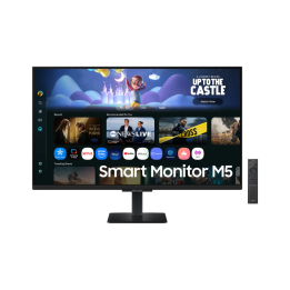 شاشة كمبيوتر سامسونج Smart Serie 5 32" VA FHD 60Hz - Ref.LS32FM500EUXEN