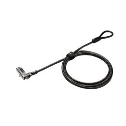 Câble de sécurité Kensington Ultrafin à combinaison réglable 1.8 mètre pour PC portable et écran - Réf.K60600WW