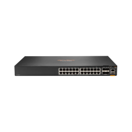 Switch HPE Aruba 6200F 24G PoE 370W 4SFP+ - 24 ports (20G PoE + 4 SFP+) - Géré - PoE - Réf.JL725A