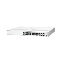 Switch HPE Aruba IOn 1930 24G 4SFP+ PoE 195W - 24 ports (20G PoE + 4 SFP+) - Smart géré - PoE - Réf.JL683A