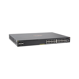 Switch HPE Aruba 2930F 24G PoE+ 4SFP+ - 24 ports (20G PoE + 4 SFP+) - Géré - PoE - Réf.JL255A