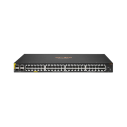 Switch HPE Aruba 6100 48G PoE 4SFP+ - 48 ports (44G PoE + 4 SFP+) - Géré - PoE - Réf.JL675A