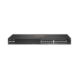 Switch HPE Aruba 6000 24G 4SFP - 24 ports (20G + 4 SFP) - Géré - Non PoE - Réf.R8N88A