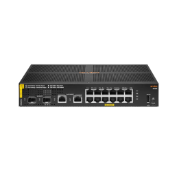 Switch HPE Aruba 6000 12G PoE 139W 2SFP - 12 ports (10G PoE + 2 SFP) - Géré - PoE - Réf.R8N89A