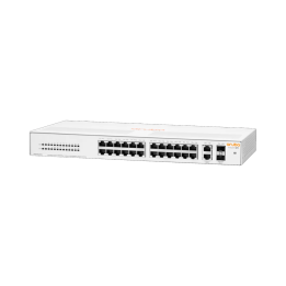 سويتش HPE Aruba Instant On 1430 26G 2SFP - 26 ports (24G + 2 SFP) - Non géré - Non PoE - Réf.R8R50A