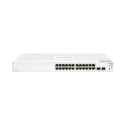 سويتش HPE Aruba IOn 1830 24G 2SFP - 24 ports (22G + 2 SFP) - Smart géré - Non PoE - Réf.JL812A