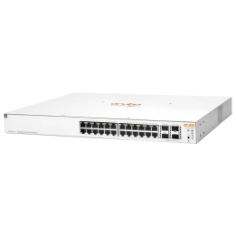 Switch HPE Aruba IOn 1930 24G 4SFP+ PoE 195W - 24 ports (20G PoE + 4 SFP+) - Smart géré - PoE - Réf.JL683B