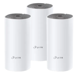 طقم شبكة TP-LINK Deco E4 AC1200 Whole-Home Mesh Wi-Fi System 3-Pack - REF.DECOE4_3-PACK
