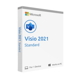 Microsoft 365 Visio Standard 2021 – Licence en volume