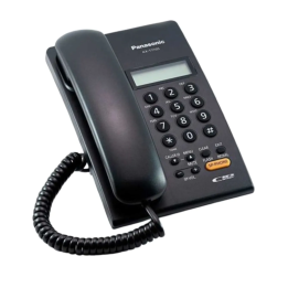 Téléphone analogique Panasonic KX-T7705 – Écran LCD – Mains libres