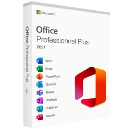 Microsoft Office Professionnel 2021 Licence à vie 1 appareil Prix Maroc