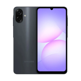هاتف Samsung Galaxy A07 4G شريحتين – 6 جيجابايت رام / 128 جيجابايت تخزين – أسود