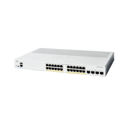 Switch Cisco Catalyst 1200 24 ports Gigabit Ethernet PoE, 4 x SFP 1G, LAN Lite – Réf. C1200-24P-4G