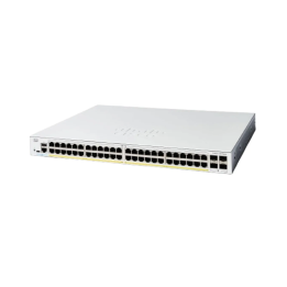 Switch Cisco Catalyst 1300 48 ports Gigabit Ethernet PoE, 4 x SFP 1G – Réf. C1300-48P-4G
