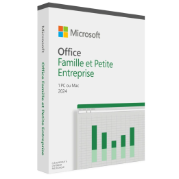 Microsoft Office Home and Business 2024 –Licence Permanente et Applications Word Excel PowerPoint Outlook–Réf.EP2-06602