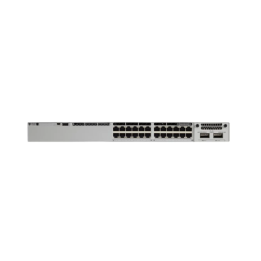 Switch Cisco Catalyst 9300 24 Ports PoE+ –Module 4x1GE, Licence DNA Essentials 3 Ans et Support SNTC Inclus–Réf. C9300-24P-E