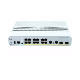 Switch Cisco Catalyst 3560-CX 12 ports Gigabit, 2 x SFP+ 10G, LAN Base – Réf. WS-C3560CX-12TC-S