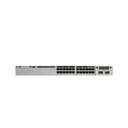 Switch Cisco Catalyst 9300 24 ports PoE+ Gigabit, 4x SFP 1G, Double Alimentation 715W, Network Essentials – Réf. C9300-24P-E