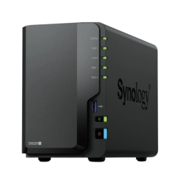 Serveur NAS Synology DiskStation DS225+ – Intel Celeron J4125 4 cœurs 2.0 GHz – 2 Go RAM – 2 Baies – 1GbE + 2.5GbE – Réf. DS225+