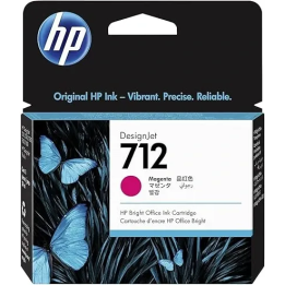 HP 712 Magenta 29ml DesignJet T230 T630 – Prix Maroc – Réf. 3ED68A