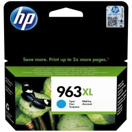 Cartouche d’encre HP 963XL cyan haute capacité originale – OfficeJet 9010/9013/9020