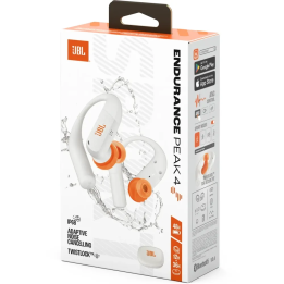 JBL Ecouteurs Endurance Peak 4 BT Blanc